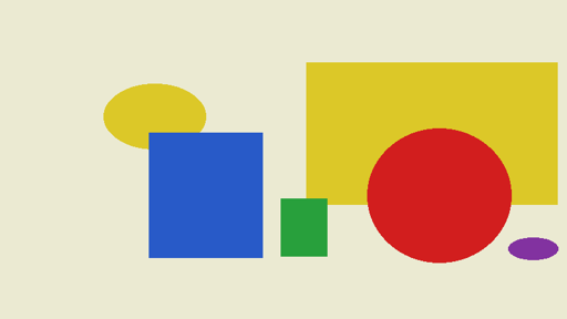 Test image: red ellipse